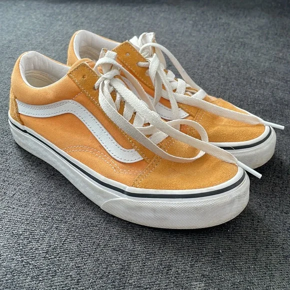Vans | Shoes | Old Skool Vans Golden Yellow | Poshmark